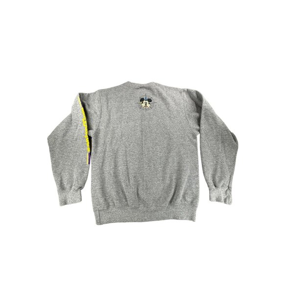 Disney Parks Discover The Magic Sweatshirt Medium Crewneck Pullover 4 Parks Gray - Picture 5 of 8